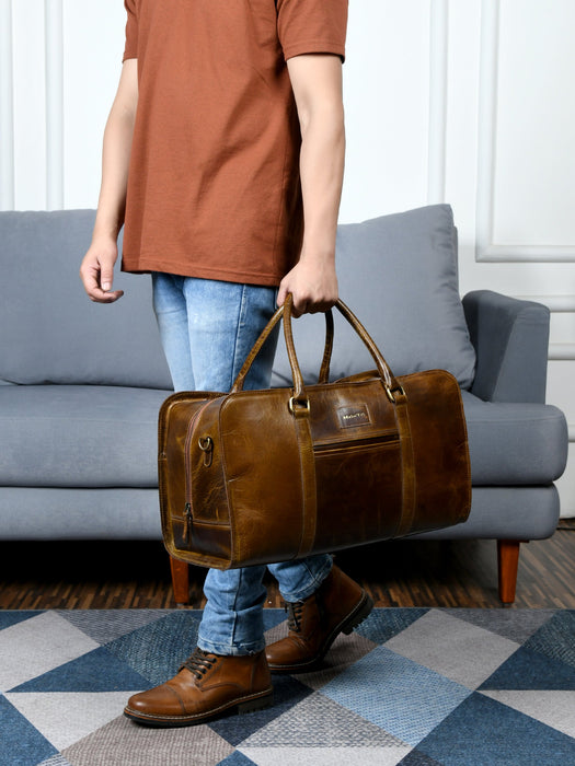 Metro Flair Brown Duffle