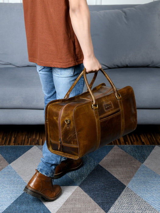 Metro Flair Brown Duffle