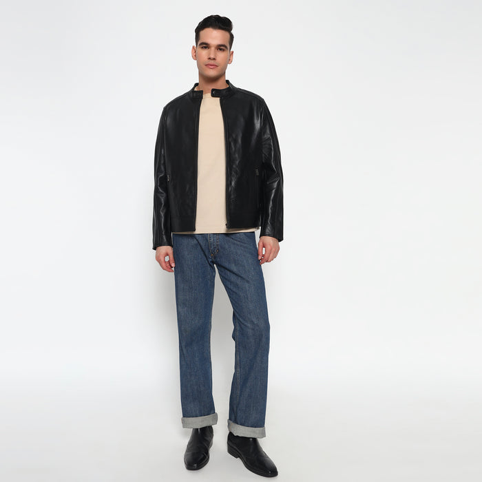 Urban Black Leather Jacket