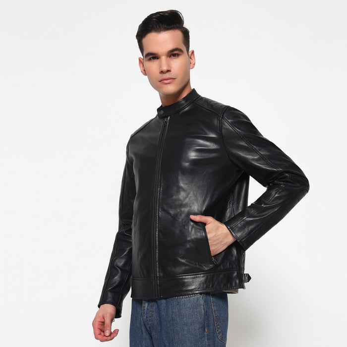 Urban Black Leather Jacket