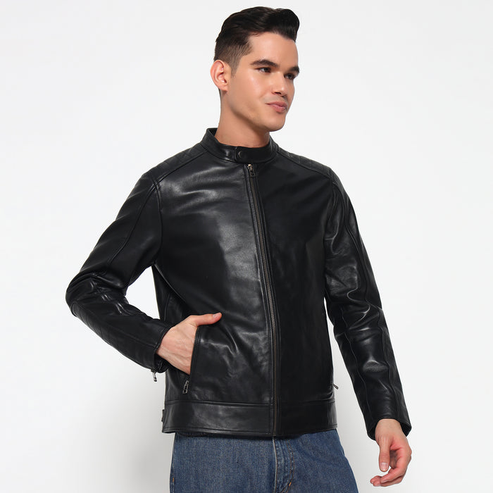 Urban Black Leather Jacket