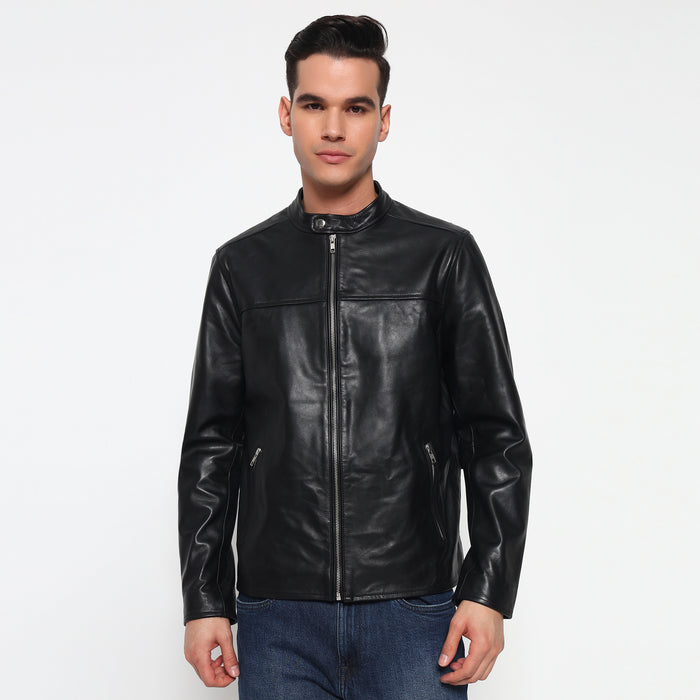 Prime Black Biker's Men Jacket