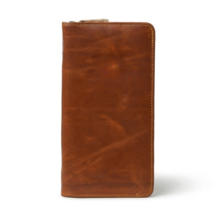 Blair Women's Tan Leather Wallet | Clutch Wallet For Women