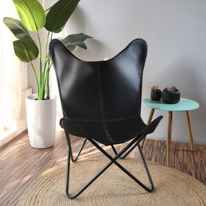 The Jet Black Butterfly Chair