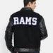 Varsity Letterman Black Jacket