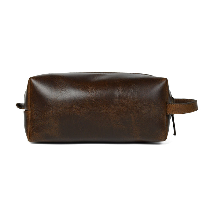 The Cambridge Leather Dopp Kit