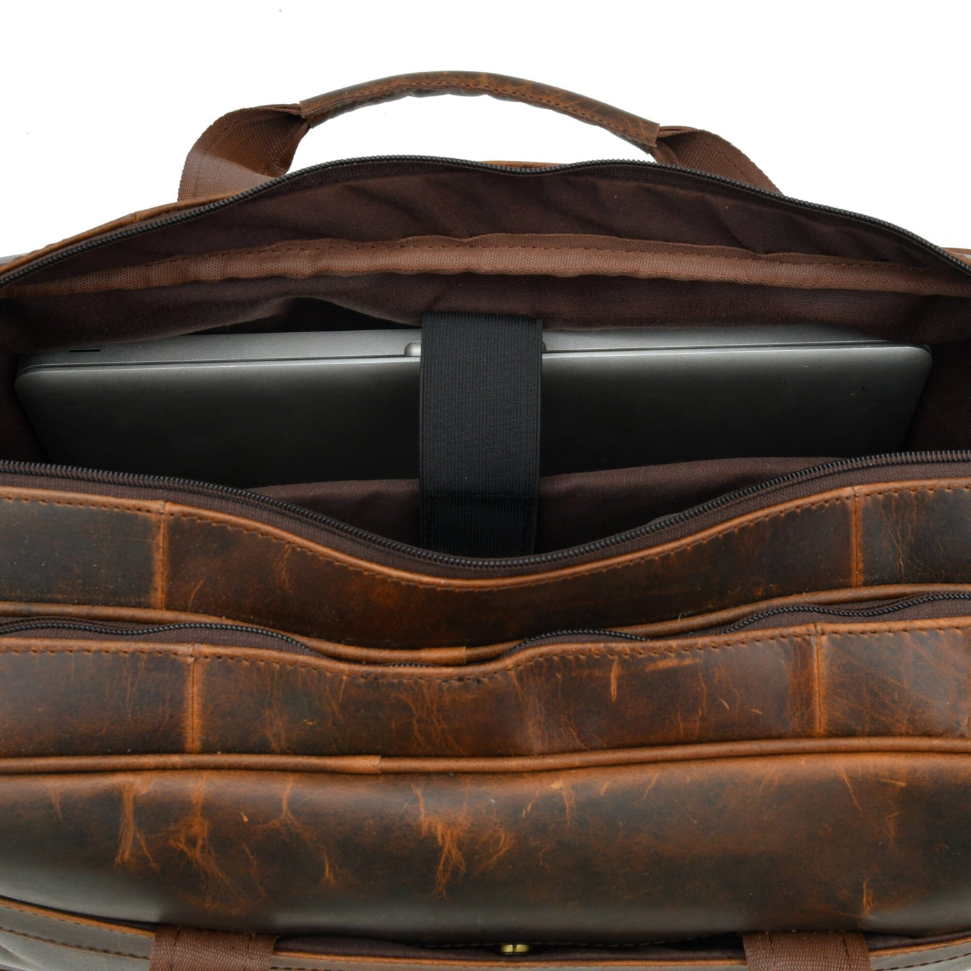 The Brooklyn Leather Briefcase — Classy Leather Bags