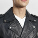 Luis Lambskin Biker Jacket