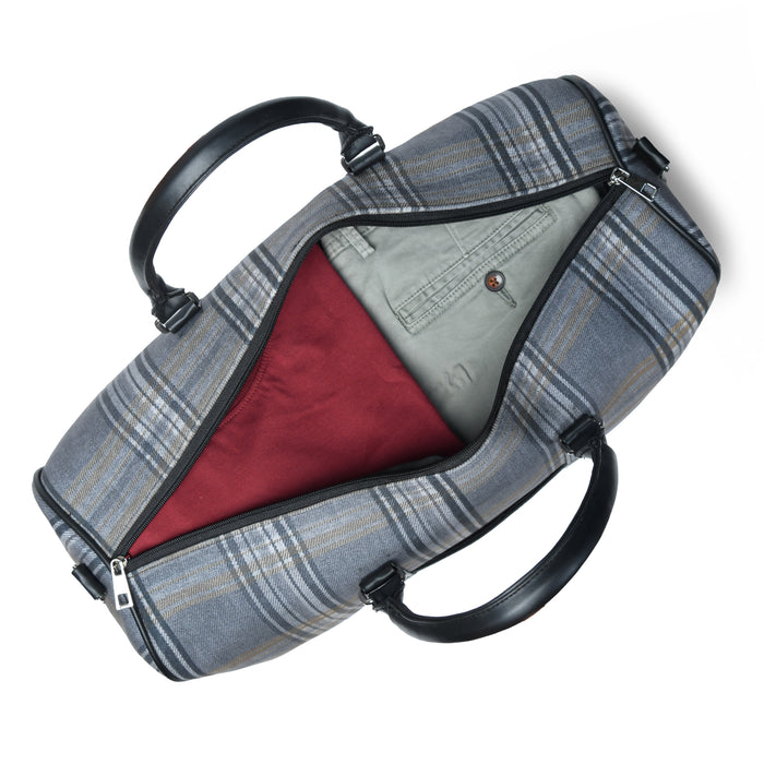 The Highlander Plaid Duffle Bag