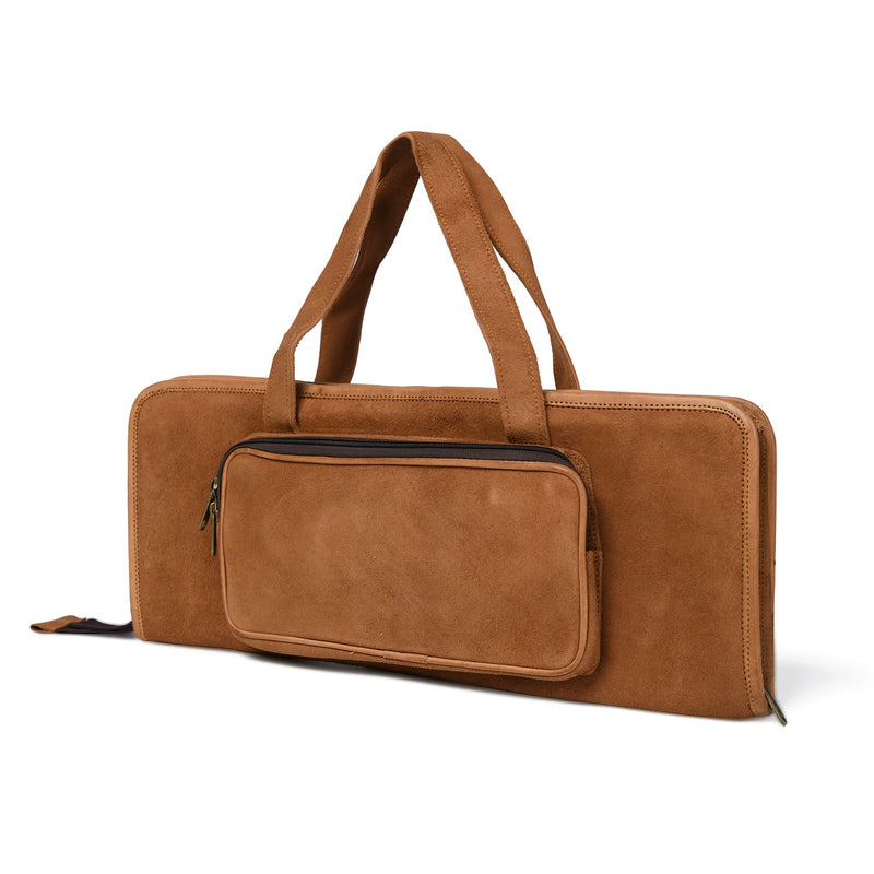 L'étui à baguettes en cuir