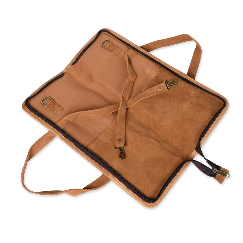 L'étui à baguettes en cuir