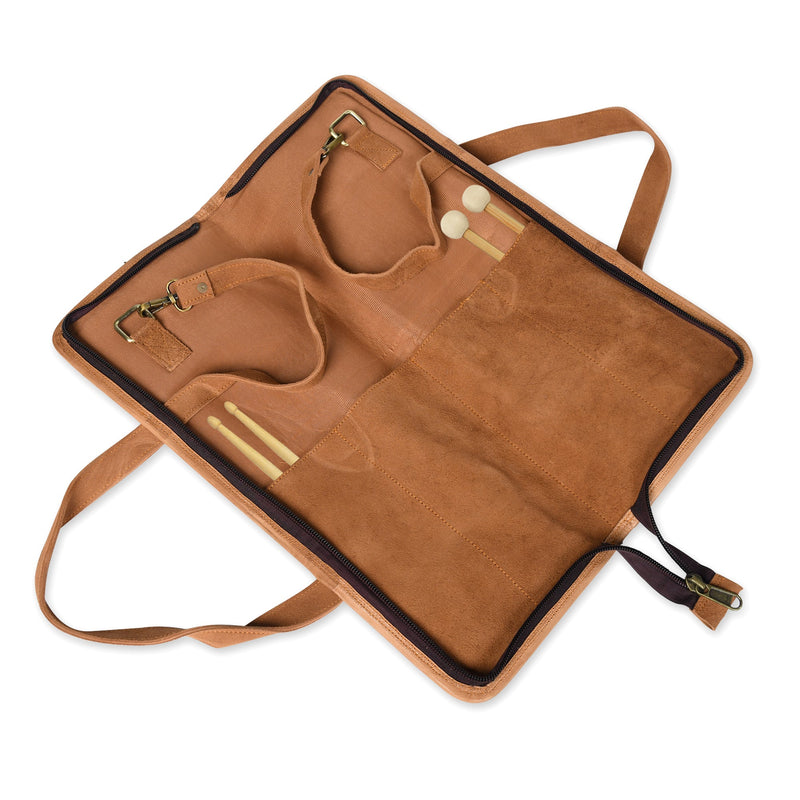 L'étui à baguettes en cuir