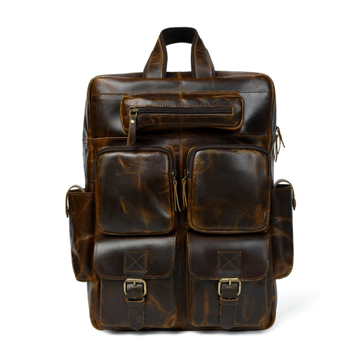 cheap luxury leather backpack for sale Lakshigo Genuine Laptop Men & Women, 16 Inch Vintage Brown Leather Backpack, Professional Work Computer Bag, Travel Rucksack for Office, Business & College : Electronics Its versatility is endless and is often used as a luxury diaper bag. Genuine Leather Luxury Alligator Natural