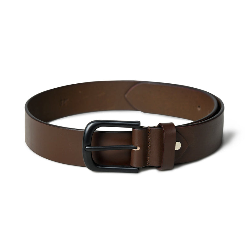 Ceinture en cuir marron Prestige