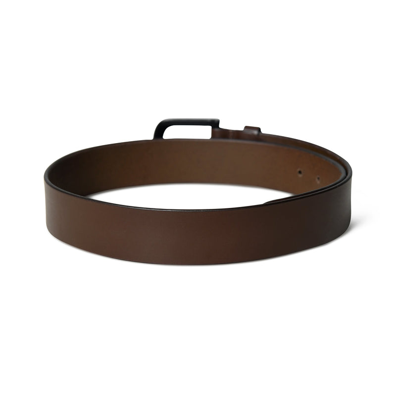 Ceinture en cuir marron Prestige