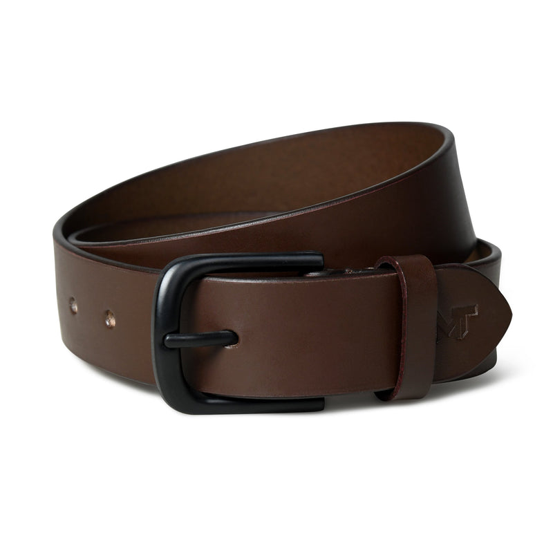 Ceinture en cuir marron Prestige