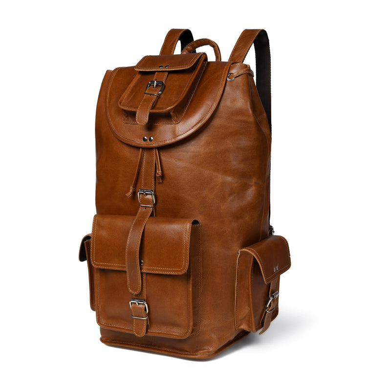 carryall leather backpack Kingston Tanned Backpack