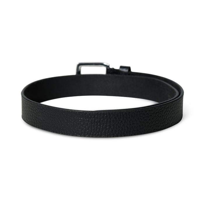 Nexus Black Leather Belt