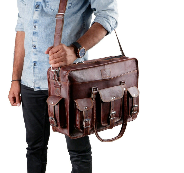 Morgan Leather Briefcase