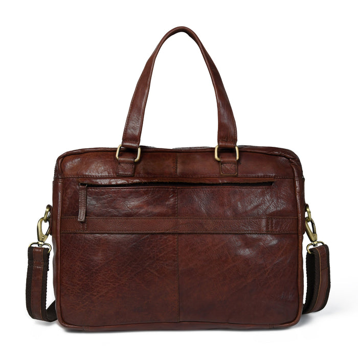 The Modern Briefcase Brown