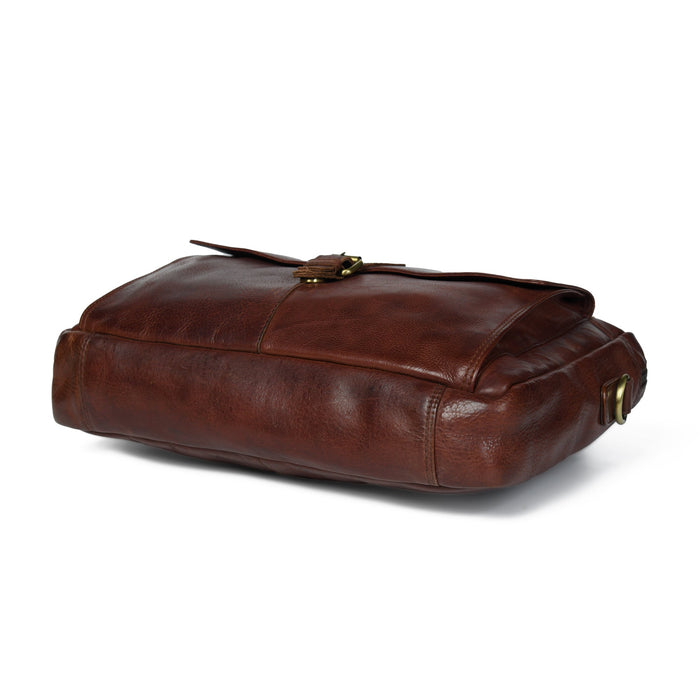 The Modern Briefcase Brown