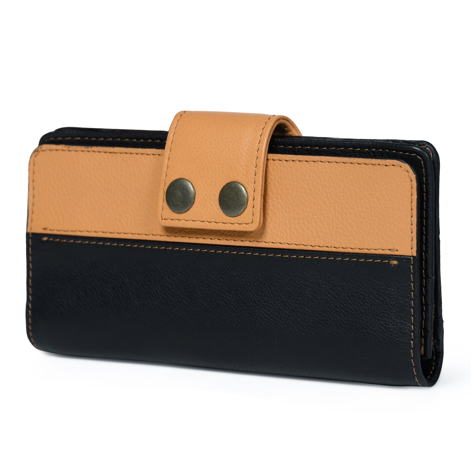 Classy Women's Elegant Genuine Leather Clutch with Card Slots