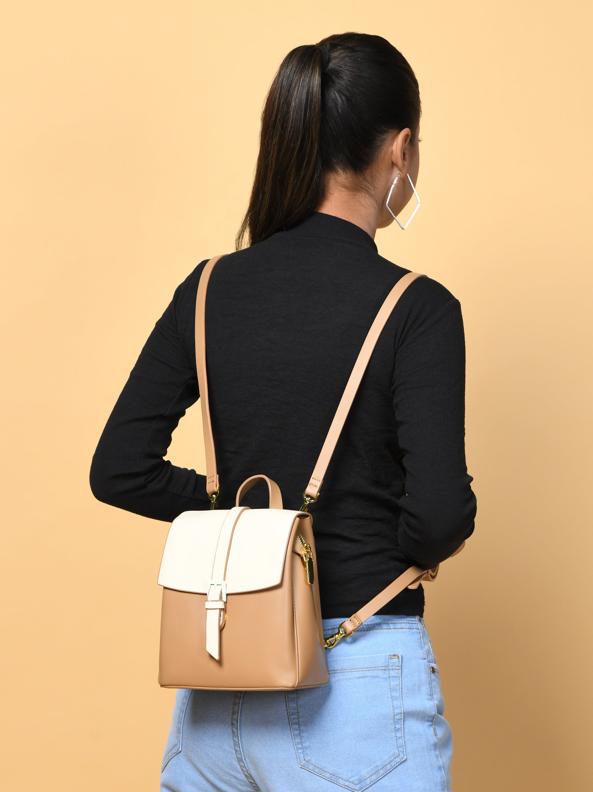 Classy Leather Bags Claire Backpack - Thumbnail 3