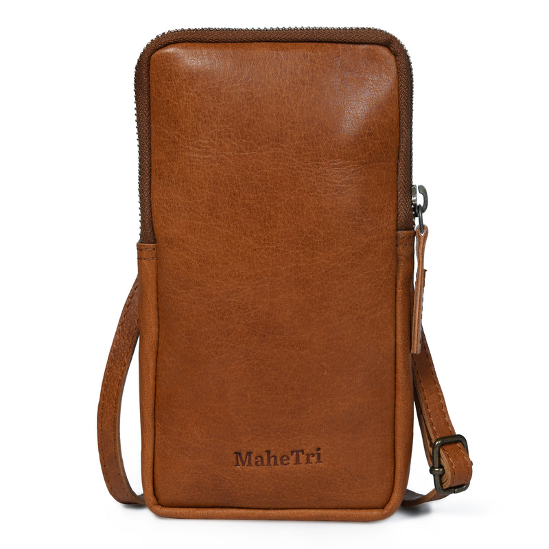 Leather Mobile Sling Minimalist Crossbody Phone Bag for Men & Women, Compact & Hands-Free Classy Leather Bags Leather Mobile Sling Minimalist Crossbody Phone Bag for Men & Women, Compact & Hands-Free Classy Leather Bags