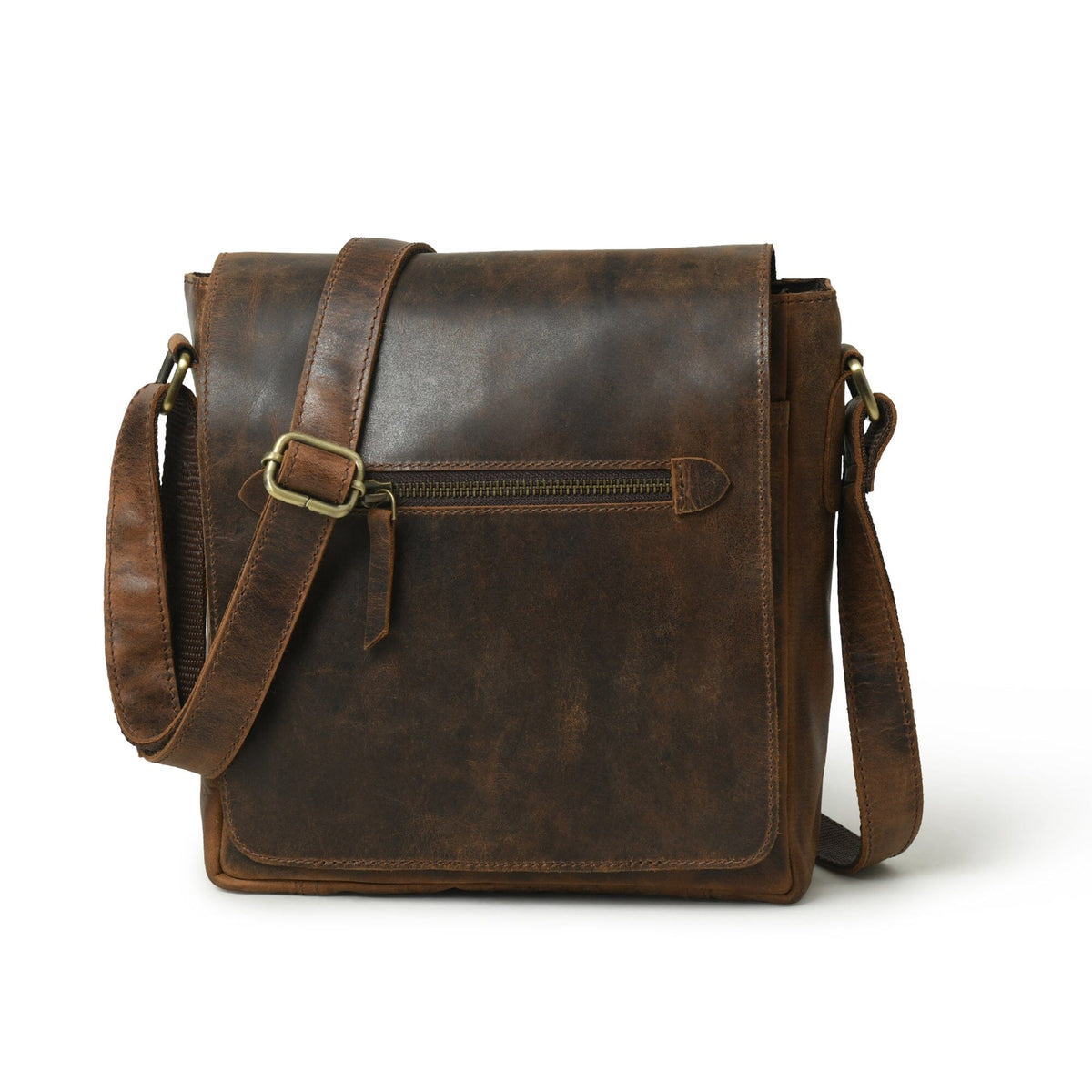 Walk Soft Leather Messenger Bag — Classy Leather Bags