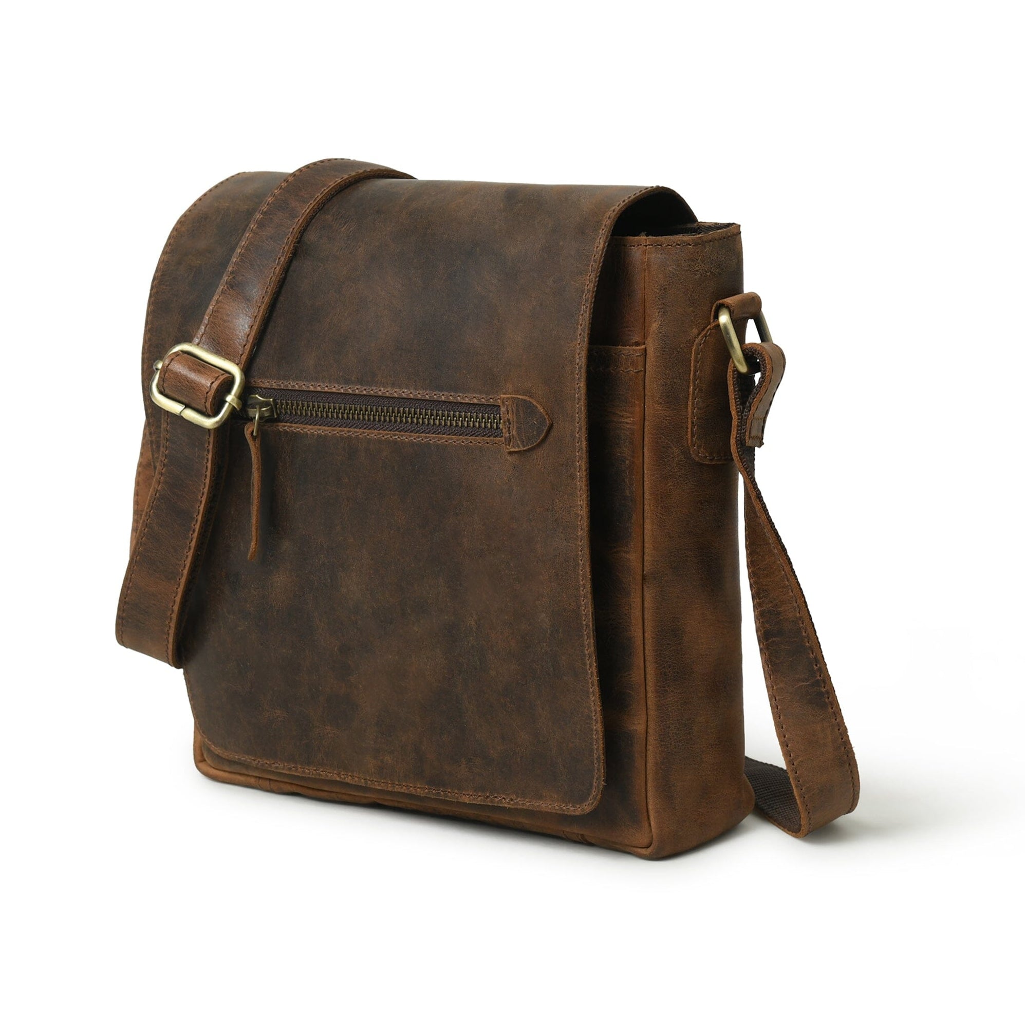 Walk Soft Leather Messenger Bag — Classy Leather Bags