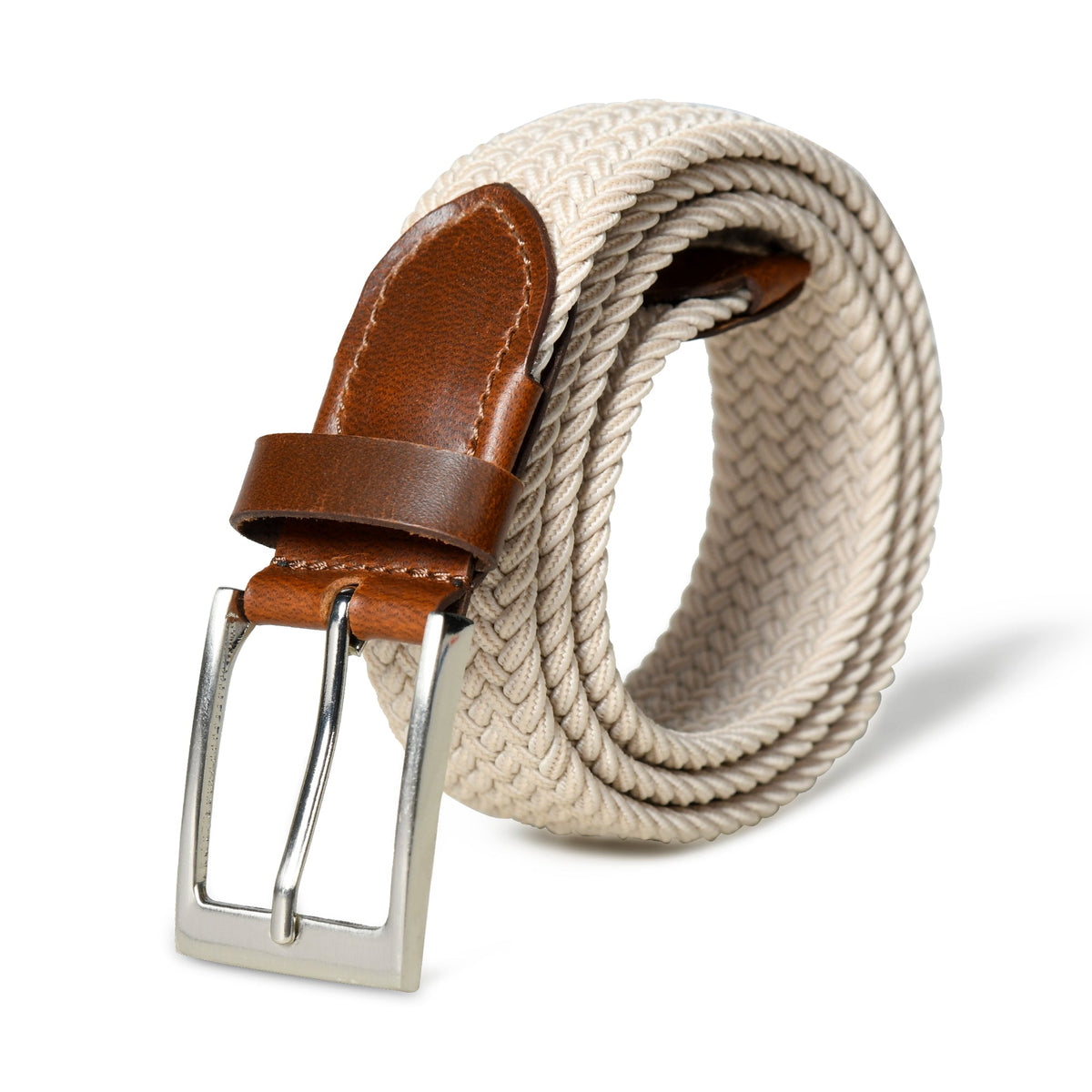 Cream Braided Belt Braided Belt from Horse Life - Beige - Hogstaonline main image 3