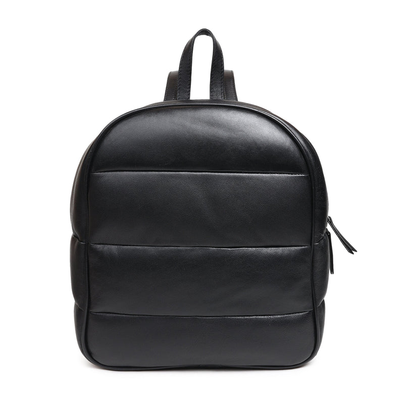 classy black leather backpack Flair Women's Leather Backpack