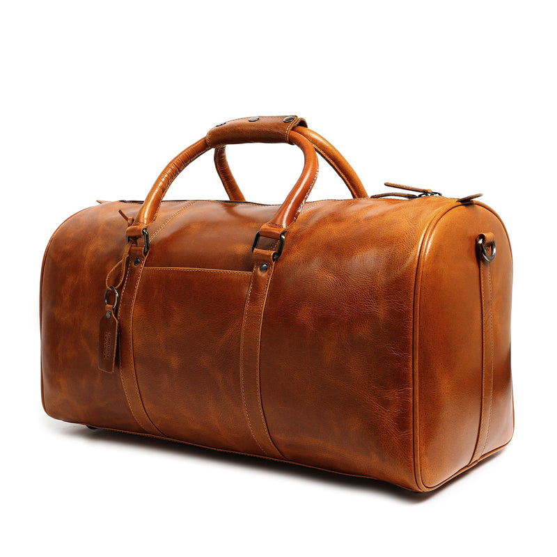 Hudson Leather Duffle Bag