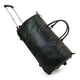 Green Leather Trolley Bag 44L