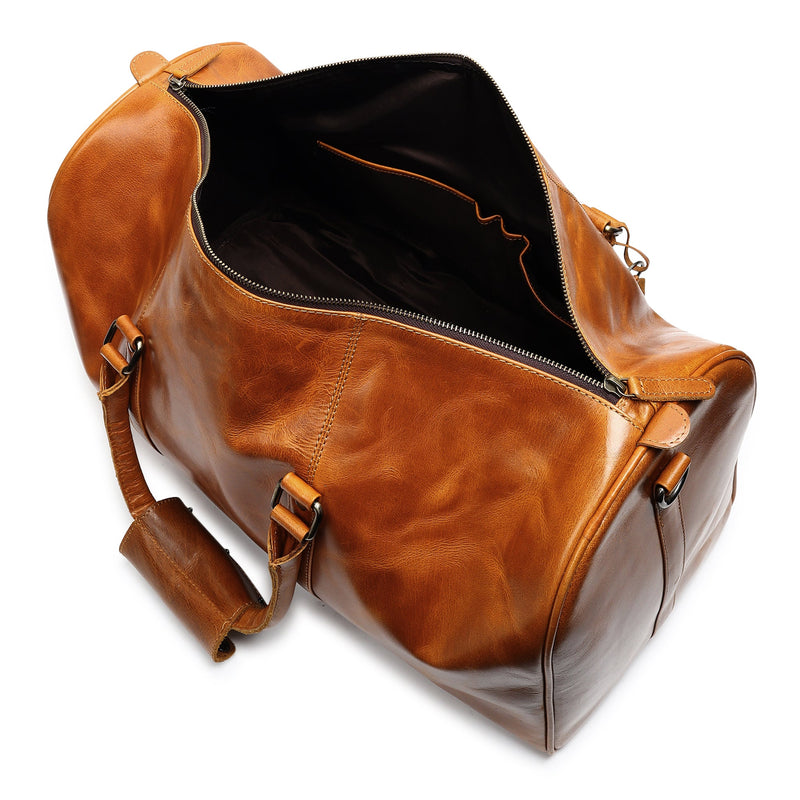 Hudson Leather Duffle Bag
