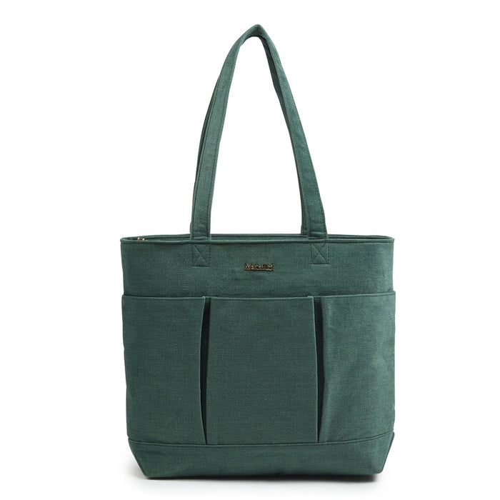 City Life Canvas Tote Bag