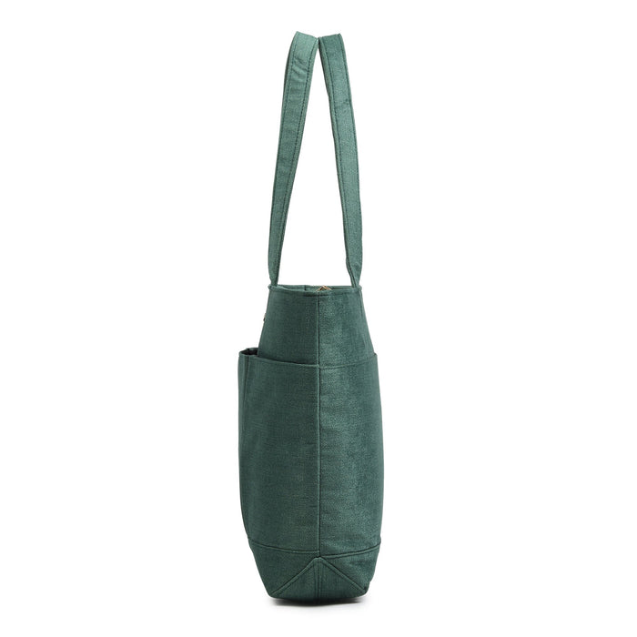 City Life Canvas Tote Bag