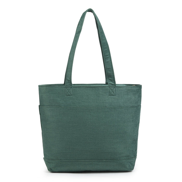 City Life Canvas Tote Bag
