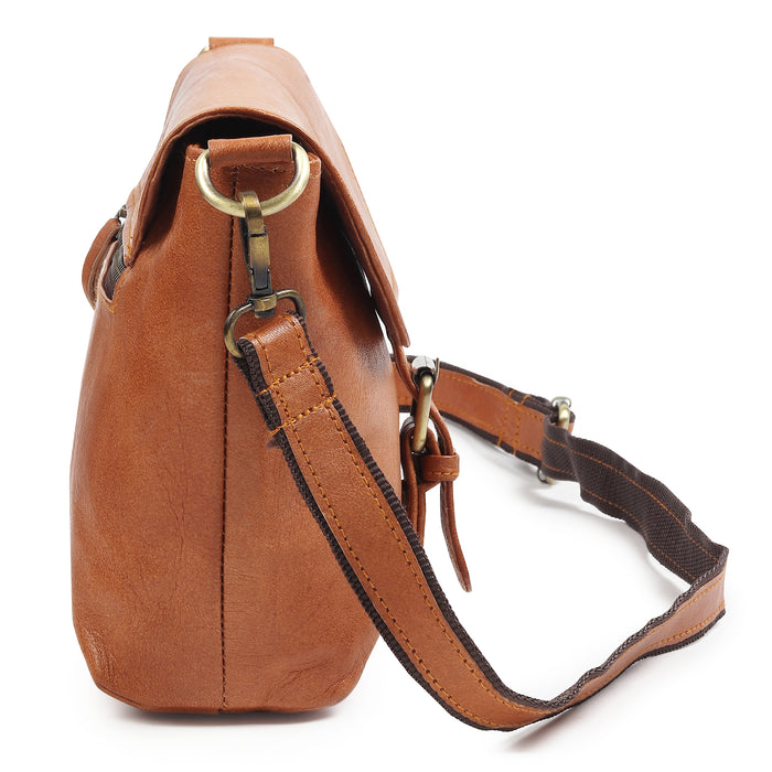 Women’s Mini Tan Satchel Purse