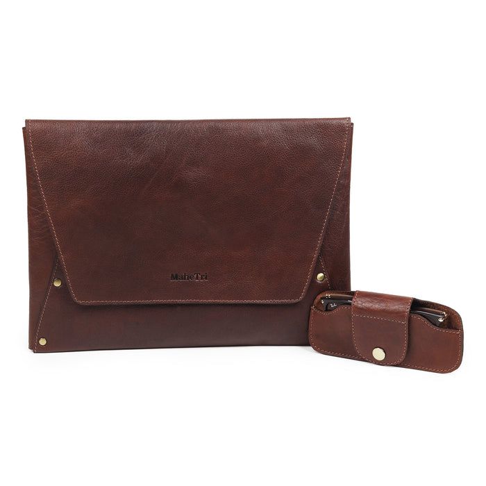 Urban Leather Laptop Sleeve + Free Sunglass Case