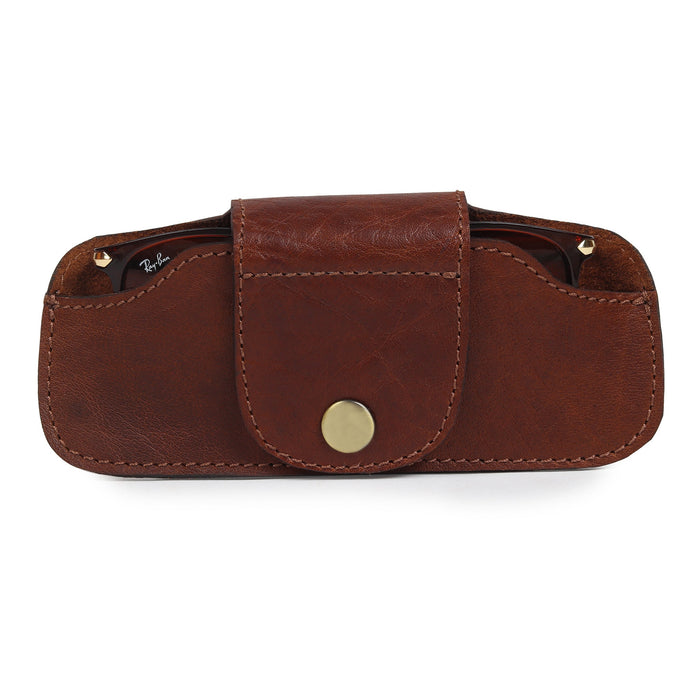 Runway Leather Sunglass Case