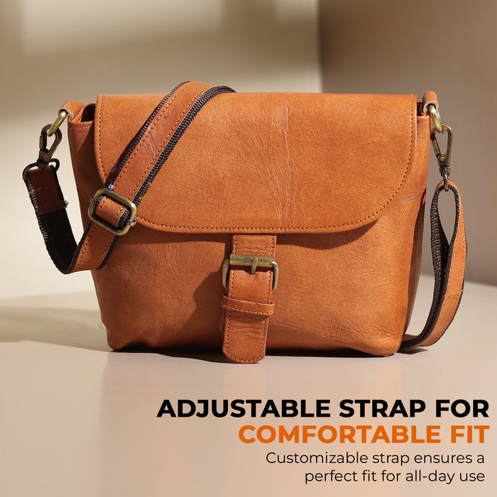 Women’s Mini Tan Satchel Purse