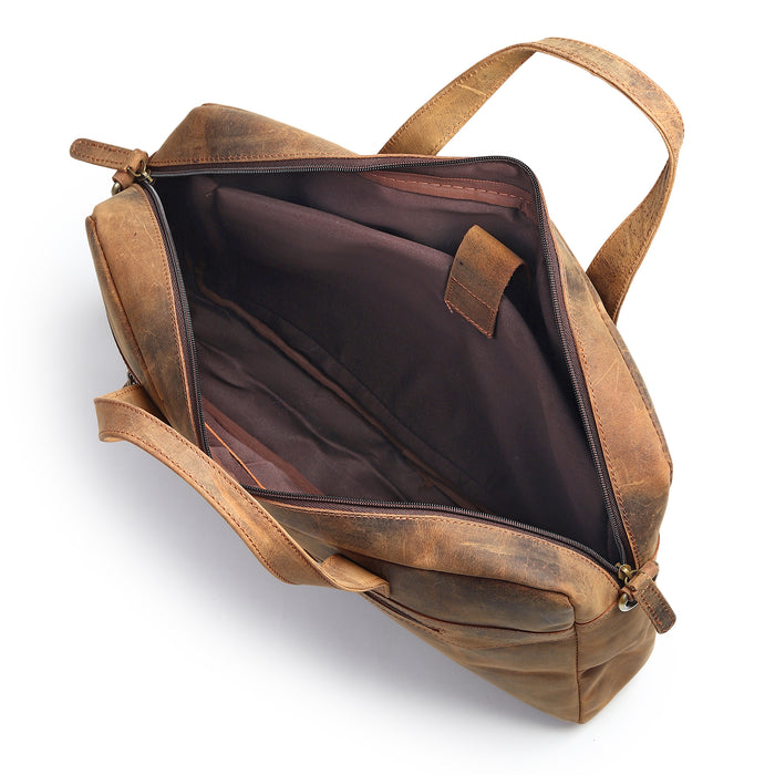 Manhattan Leather Office Briefcase