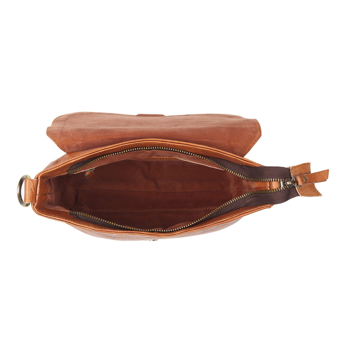 Women’s Mini Tan Satchel Purse