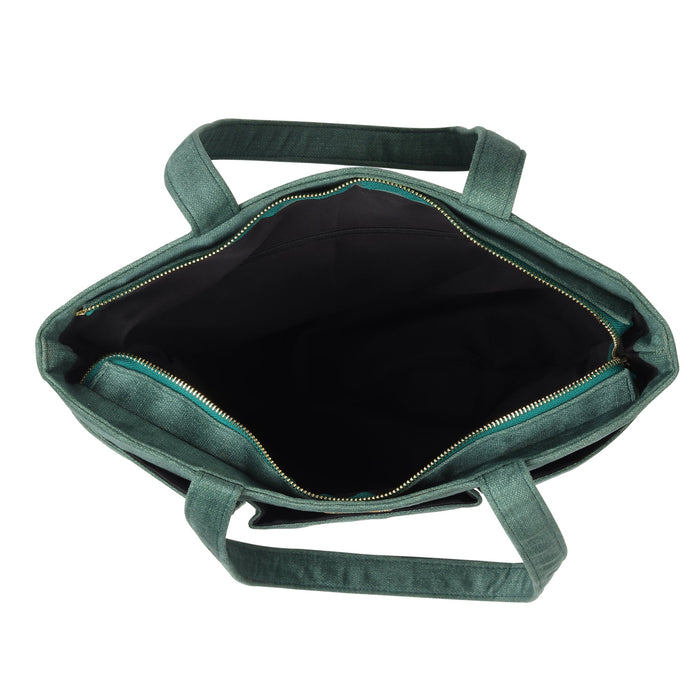 City Life Canvas Tote Bag