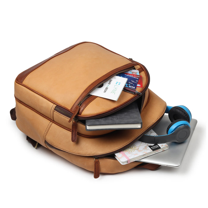 Frontier Leather Backpack