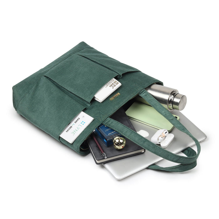 City Life Canvas Tote Bag