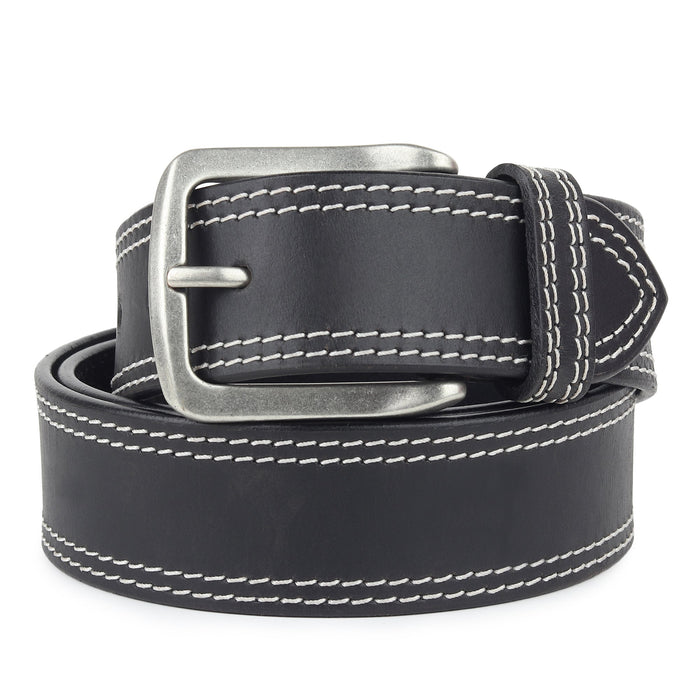 Midnight Ranger Black Leather Belt