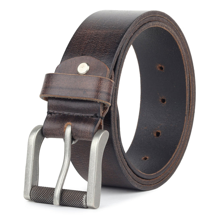 Retro Style Men's Leather Belt