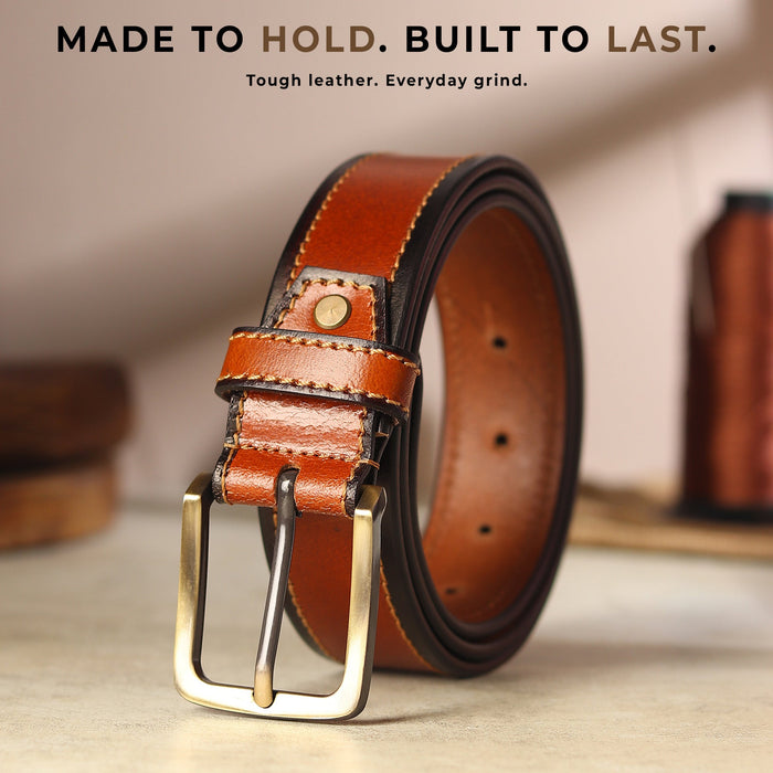 Classic Copper Slim Premium Belt